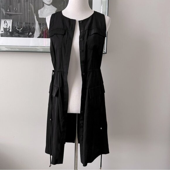 Ann Taylor Button Front Shirt Dress - Picture 2 of 7